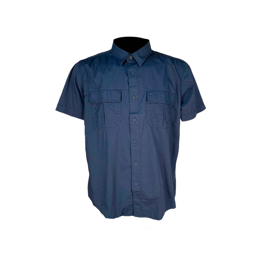 Camisa Cazadora Hunter Pampero Azul Petroleo M/Larga