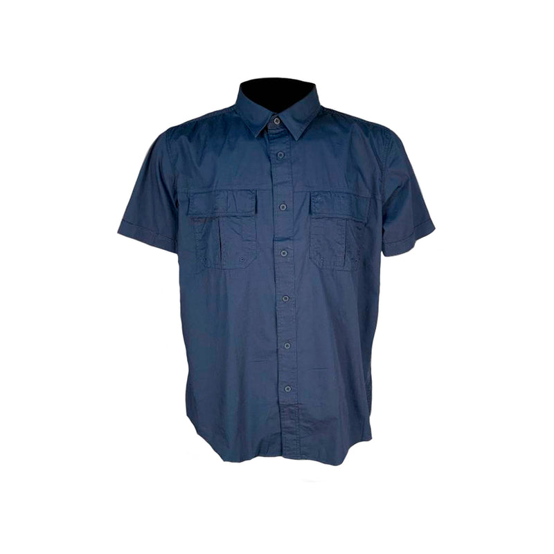Camisa Cazadora Hunter Pampero Azul Petroleo M/Larga