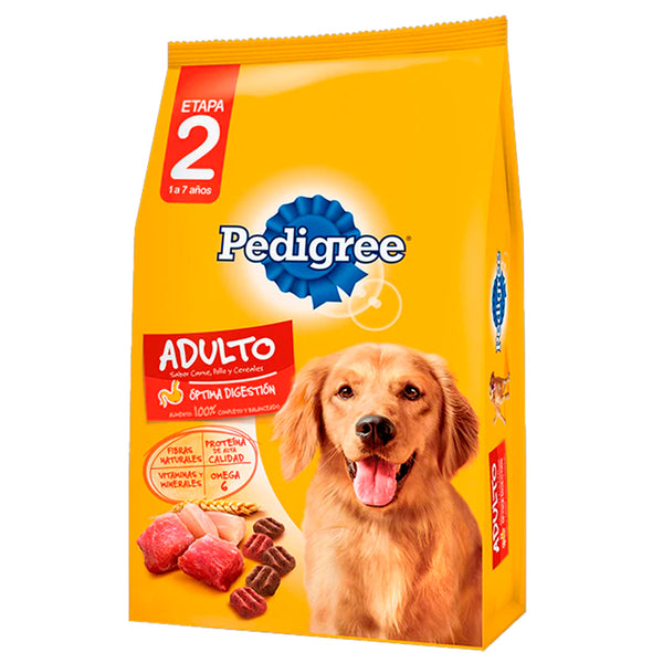 Alimento Pedigree 8 Kg Carne Pollo Y Cereales