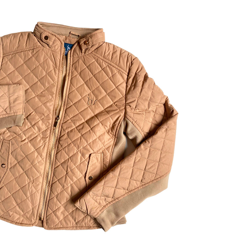 Campera Dama Matelasse Con Elástico Invencible