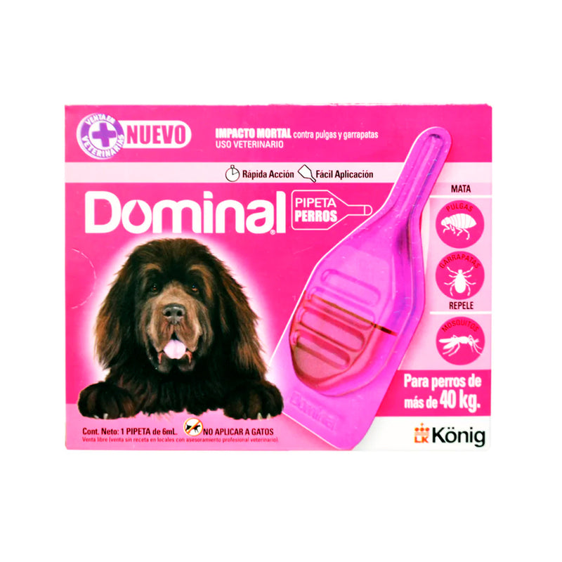 Pipeta Dominal para Perro Mas De 40 KG