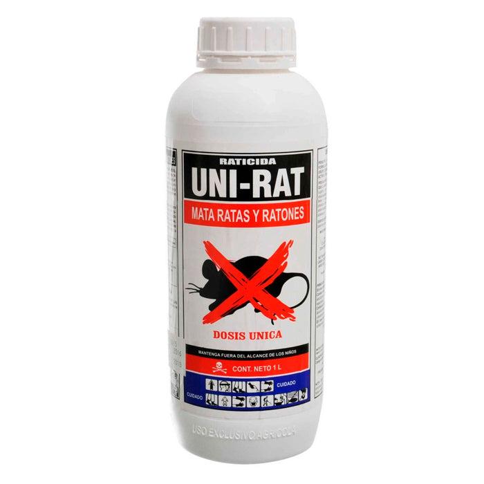 Raticida Uni-Rat Liquido 1 Lt