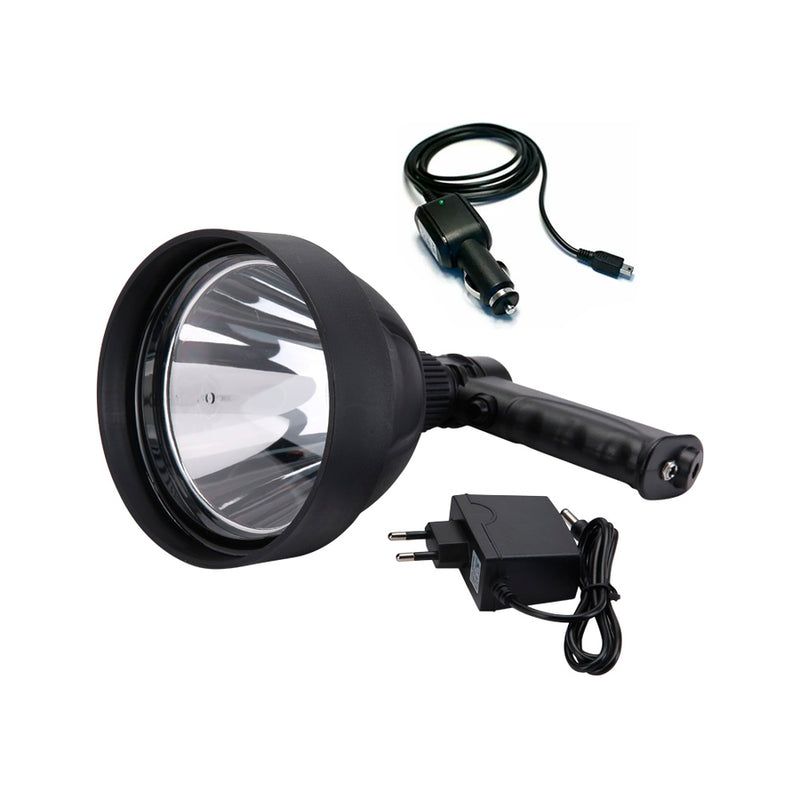 Linterna 30W MH-T61 Recargable + Cargador para Auto ARH-914