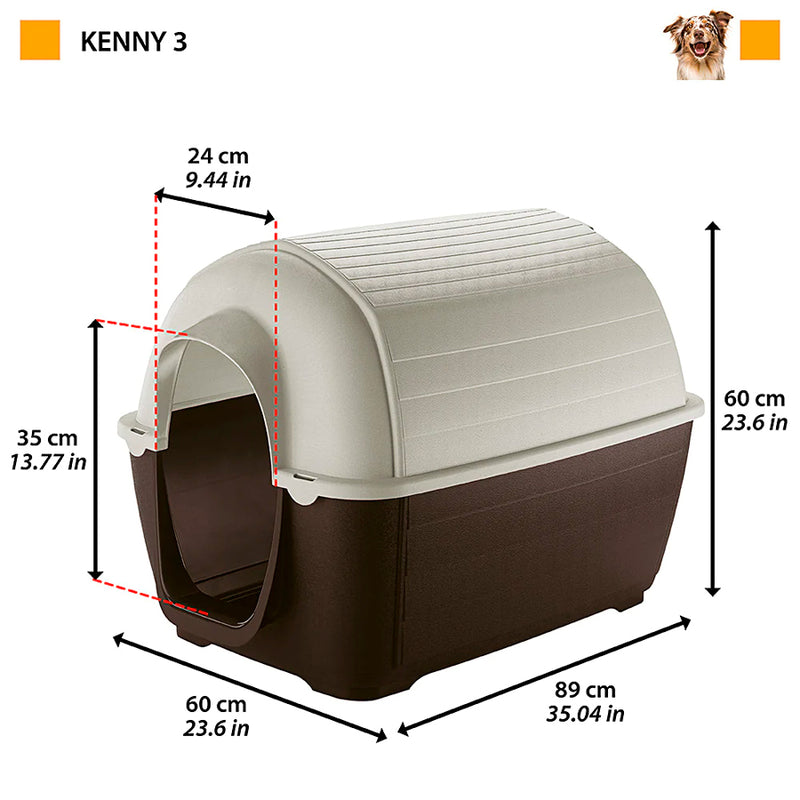 Casa para Perro Kenny 03 Ferplast 60x89x60cm