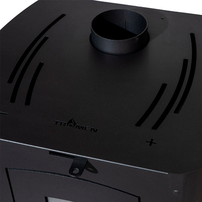 Calefactor A9 con Kit Inst. Enlozado Techo 4"