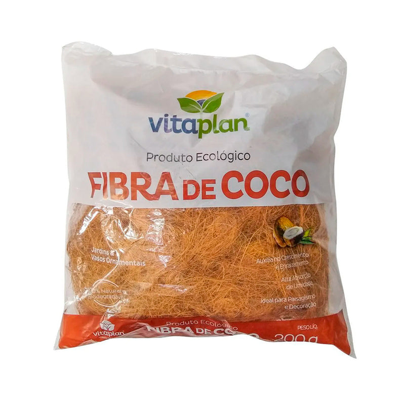 Fibra De Coco Ecológico Vitaplan 200 G