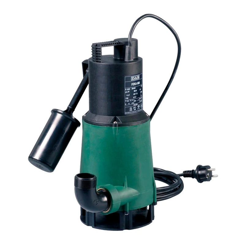 Bomba DAB Feka sumergible aguas cloacales 0.75 HP