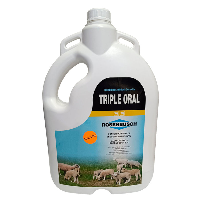 Triple oral 3L