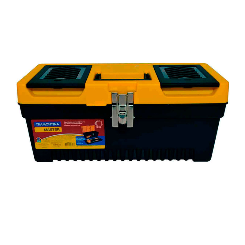 Caja Herramientas Tramontina 17" Cierre Metálico 43803/013