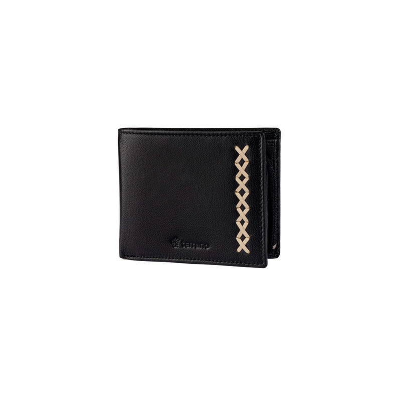 Billetera Cuero con Porta Monedas