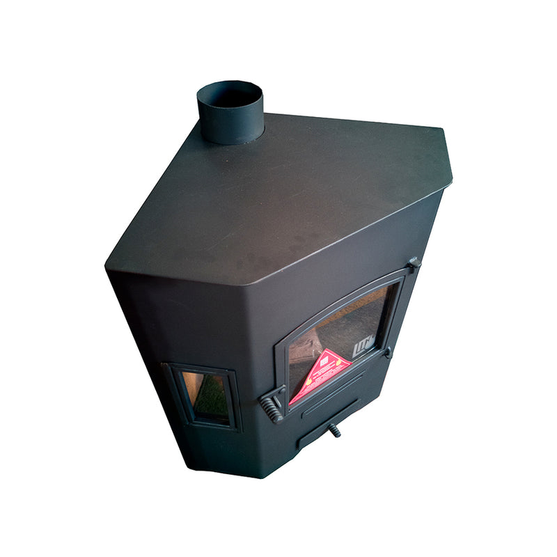 Calefactor Esquinero 80 m2 Vidrio Templado E1