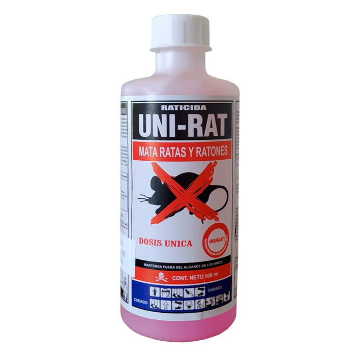 Raticida Uni-Rat Liquido 500cc