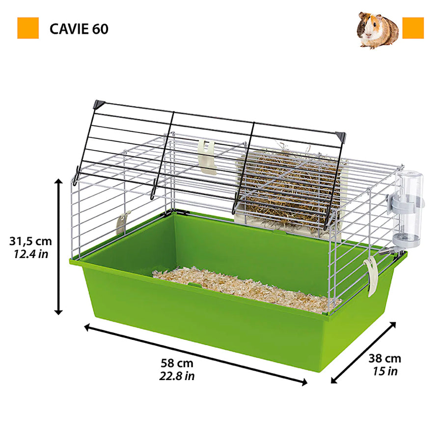 Jaula para Conejo Cavie 60 Gabbia Ferplast