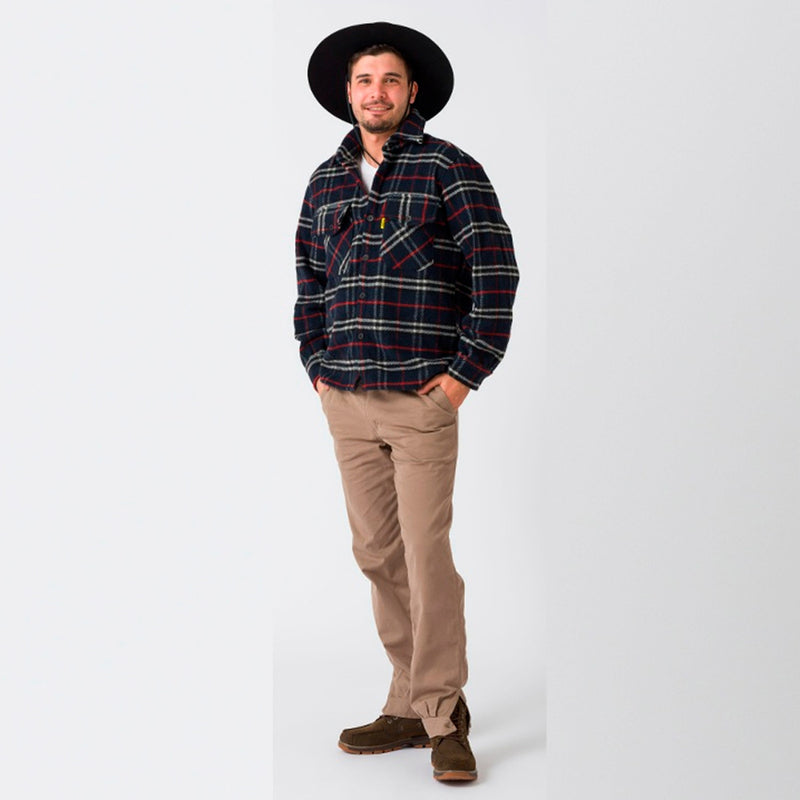 Camisa Leñadora Tartán Pampero Rojo/Azul/BL