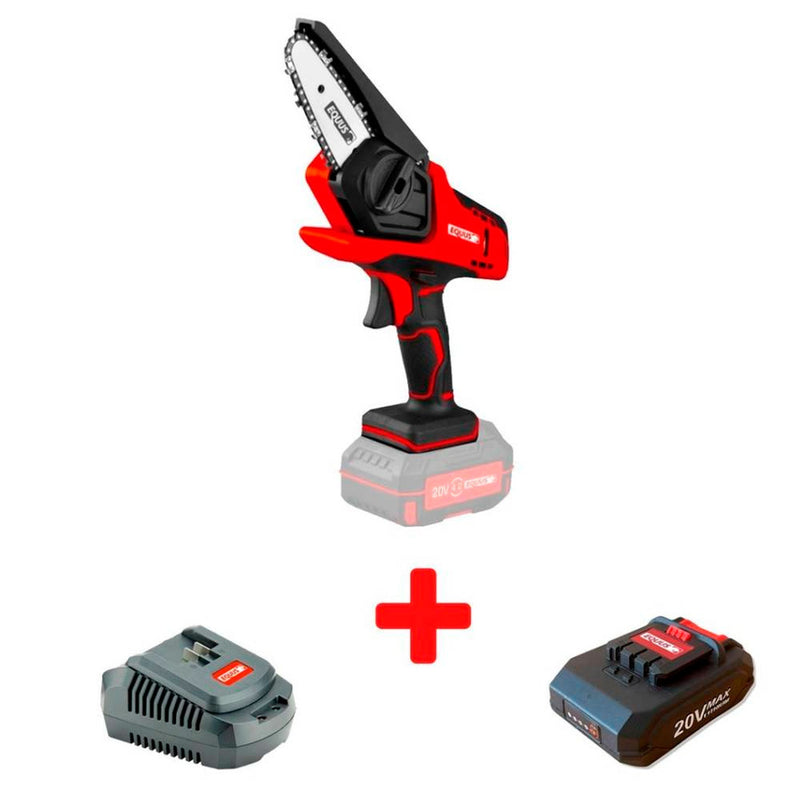 Minimotosierra Equus 4" con Bateria y Cargador