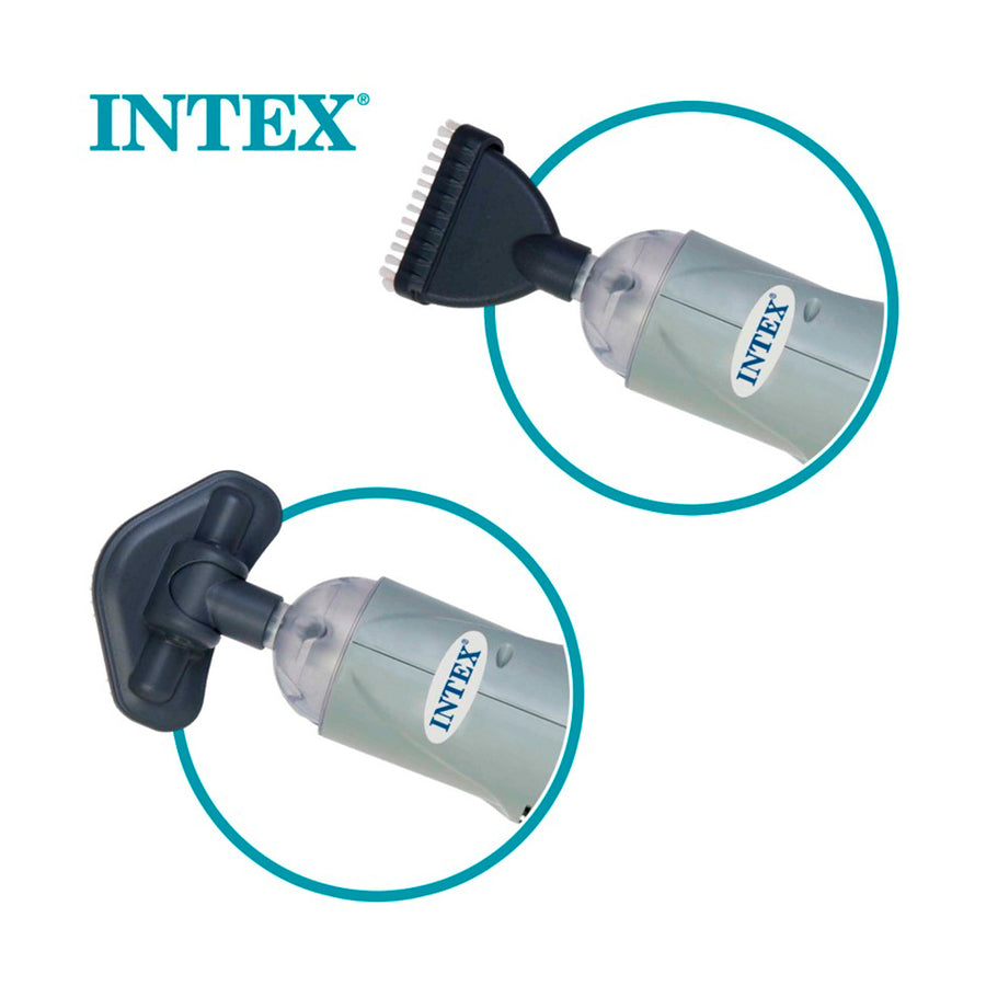 Aspiradora Limpiafondos Manual Recargable para Piscina Intex
