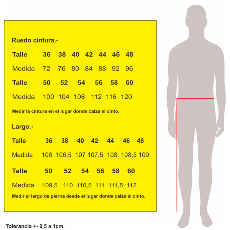 Pantalon Pampero Cargo Azul