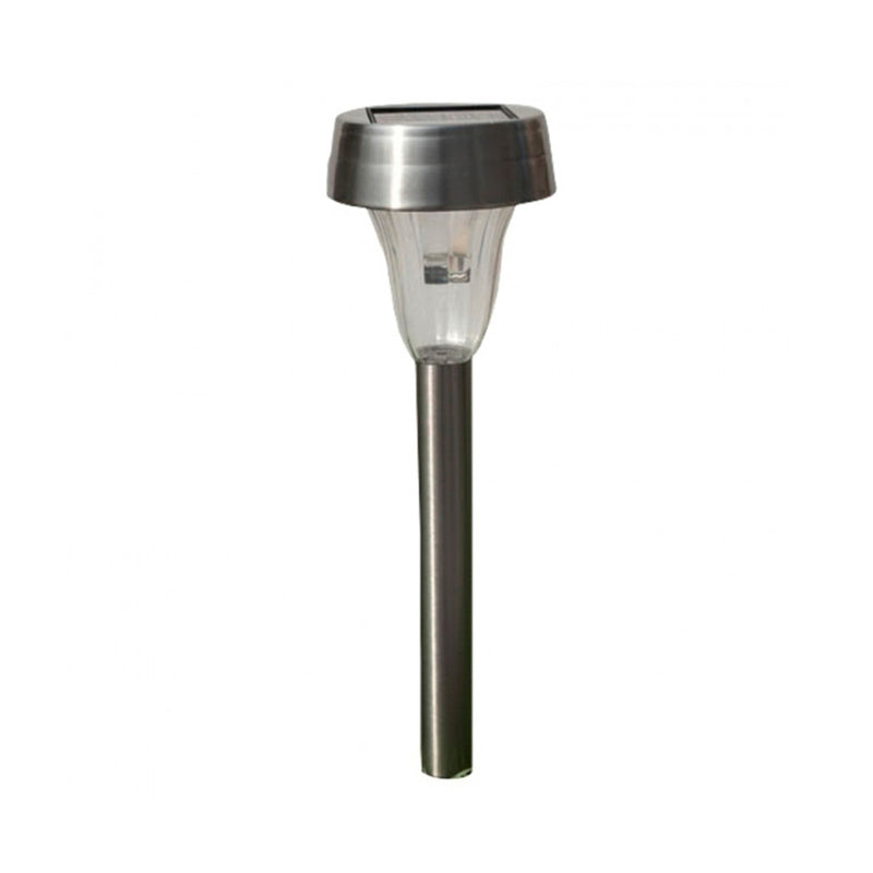 Estaca Decorativa Led Solar Acero Inoxidable 37.5 cm 3000k