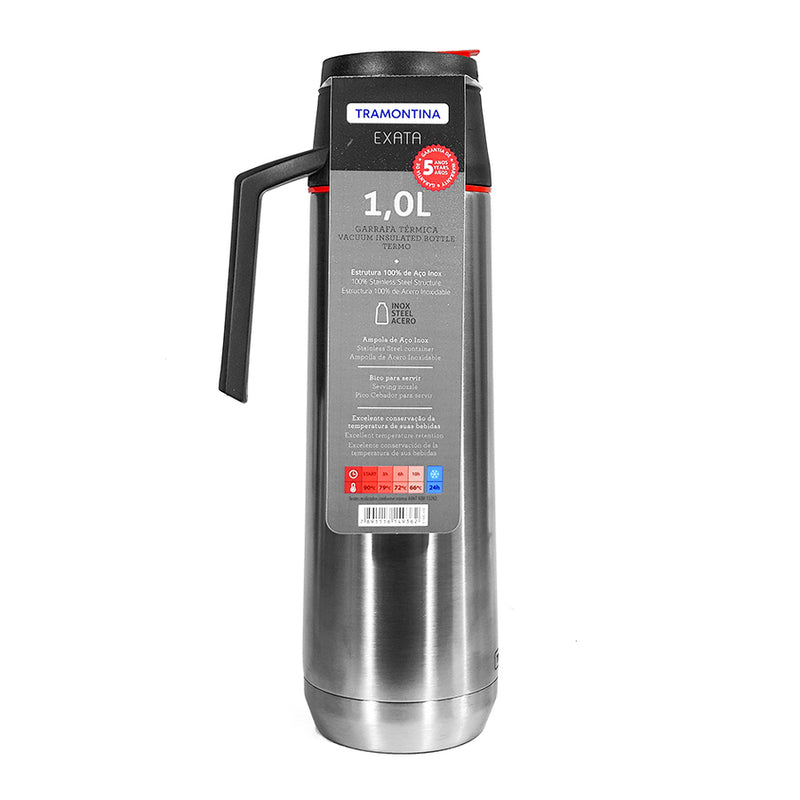 Termo Tramontina Acero Inox. 1 Lt.