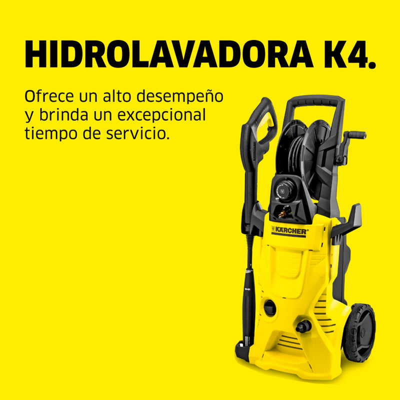 Hidrolavadora Karcher K4 (Italiana)