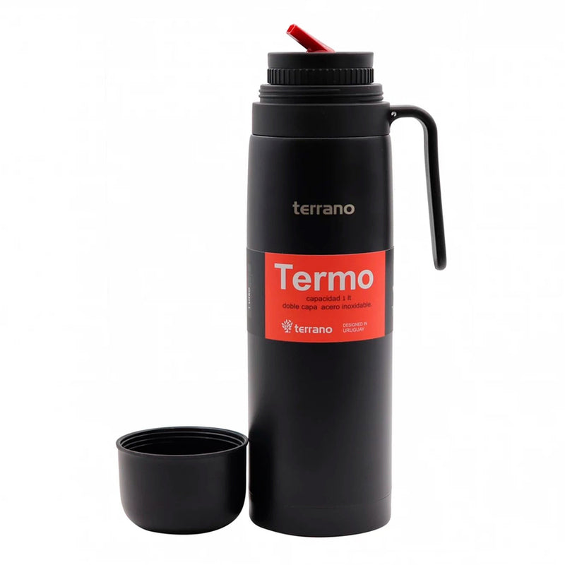 Termo Terrano 1 Lt. Con Manija Rígida