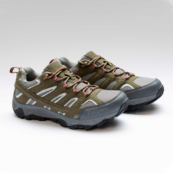 Zapato Pampero Trekker Oliva/Gris