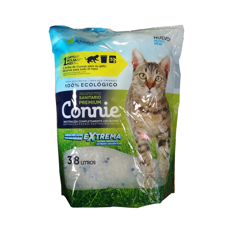 Piedra Sanitaria Silica Gel 3,8 litros (Connie Verde)