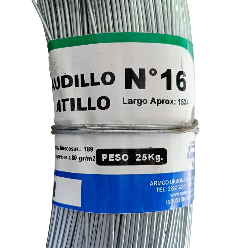 Alambre Caudillo Atillo N°16