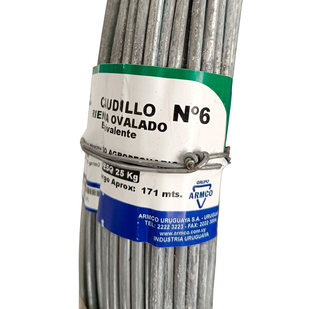 Alambre Caudillo Rienda N°6