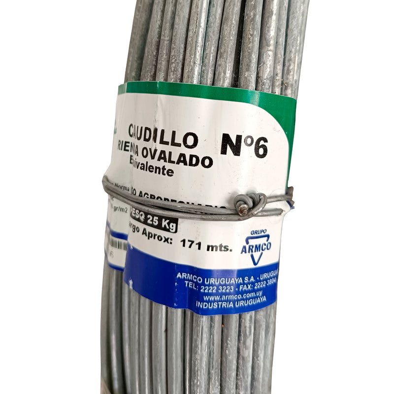 Alambre Caudillo Rienda N°6