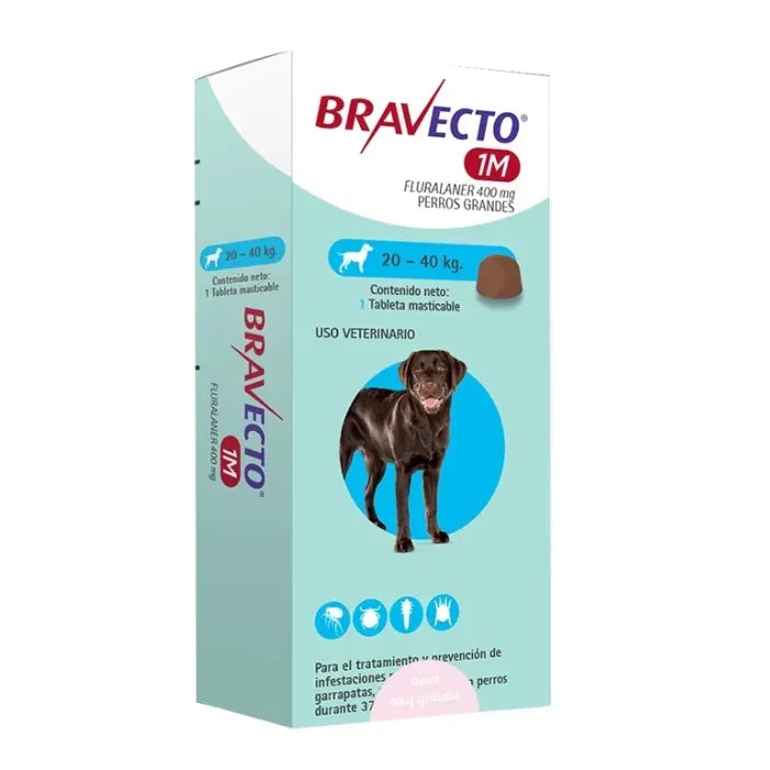 Pastilla Bravecto Mensual
