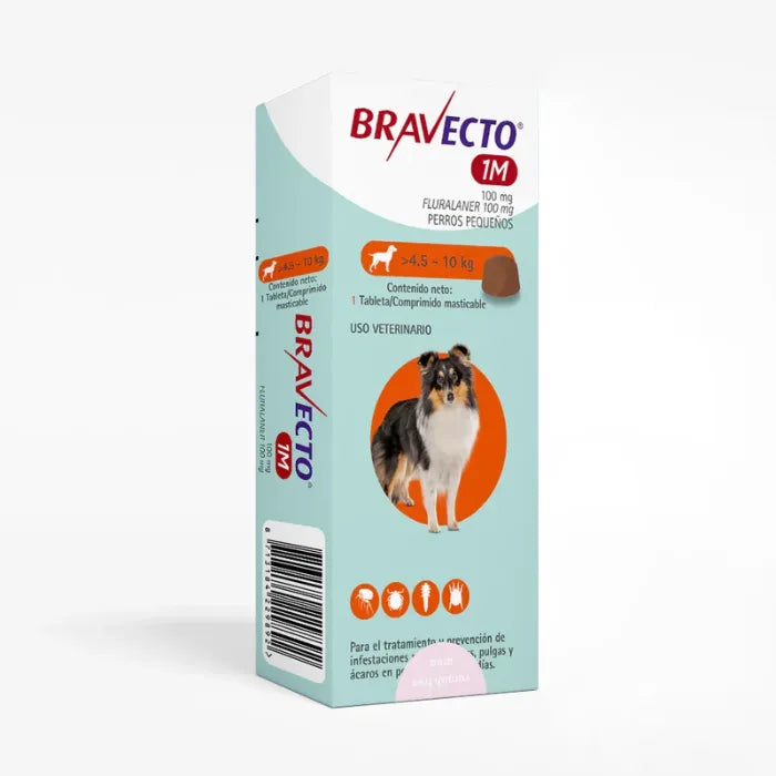 Pastilla Bravecto Mensual